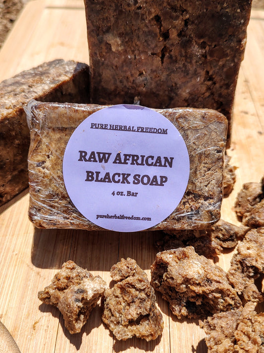 RAW AFRICAN BLACK SOAP